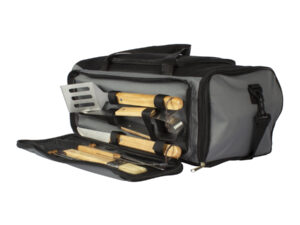 Set bolso - cooler - parrilla - herram.