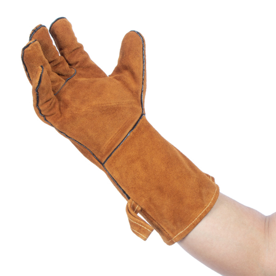 Par de guantes de cuero gamuza Par de guantes de cuero gamuza - vista 6