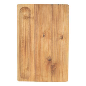 Tabla gigante doble de acacia - vista 3