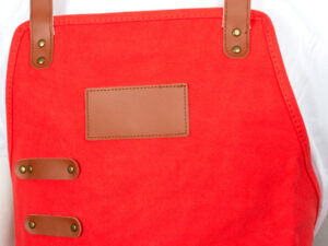 Pechera asador canvas algodón 10 onzas