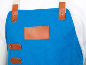 Pechera asador canvas algodón 10 onzas