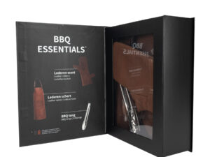 Set asador de gamuza de búfalo
