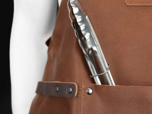 Set asador de cuero de búfalo