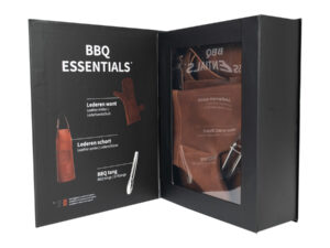 Set asador de cuero de búfalo