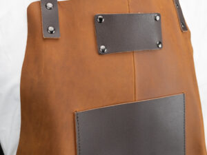 Set asador de cuero de búfalo