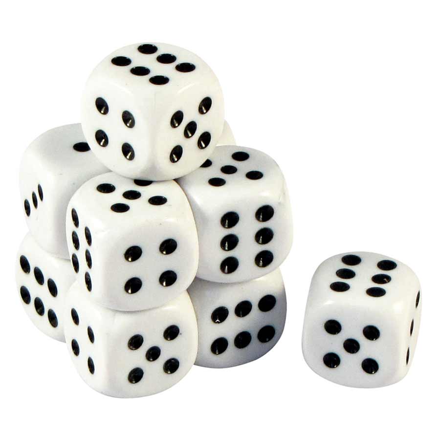 Dado blanco Dado blanco