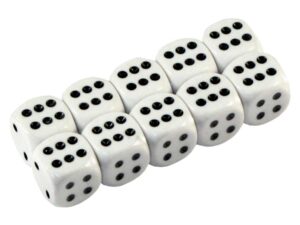 Dado blanco Dado blanco
