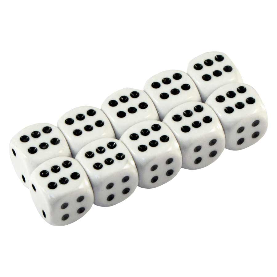 Dado blanco Dado blanco - Imagen 3