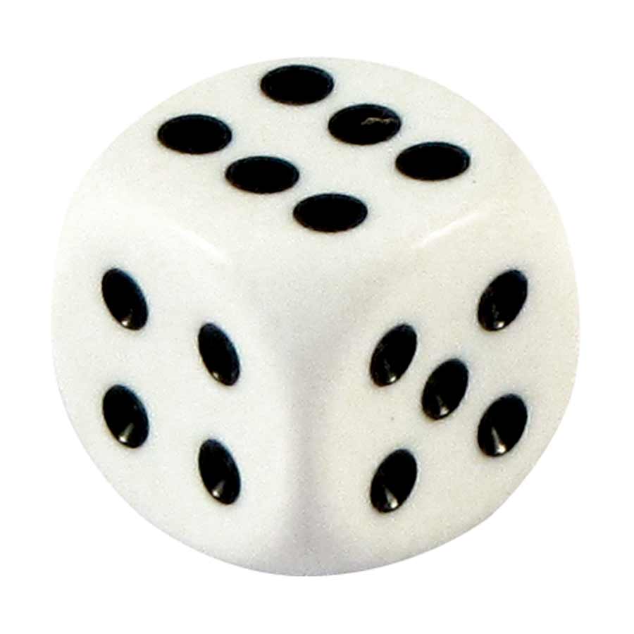 Dado blanco Dado blanco - Imagen 4