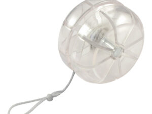 Yo-yo plástico traslúcido