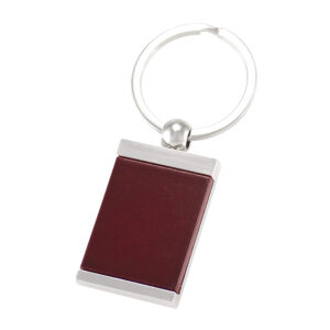 Llavero metal madera