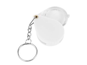 Llavero Plástico Con Lupa