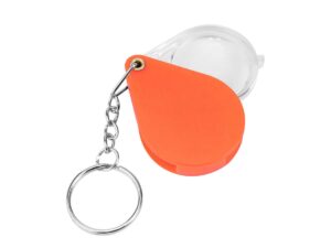 Llavero Plástico Con Lupa