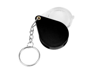 Llavero Plástico Con Lupa