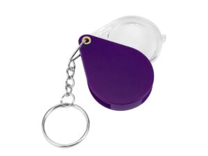 Llavero Plástico Con Lupa