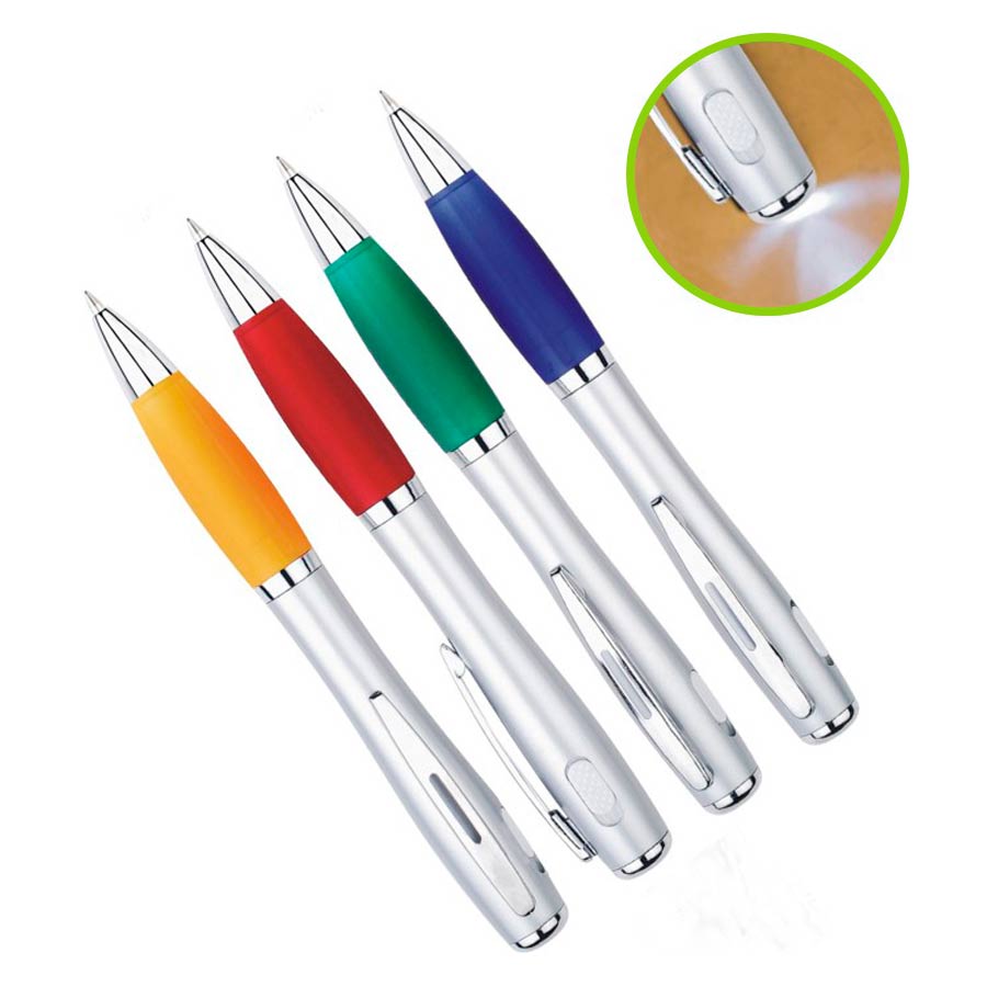 Bolígrafo con linterna LED Bolígrafo con linterna LED
