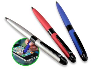 Bolígrafo metálico touch opaco