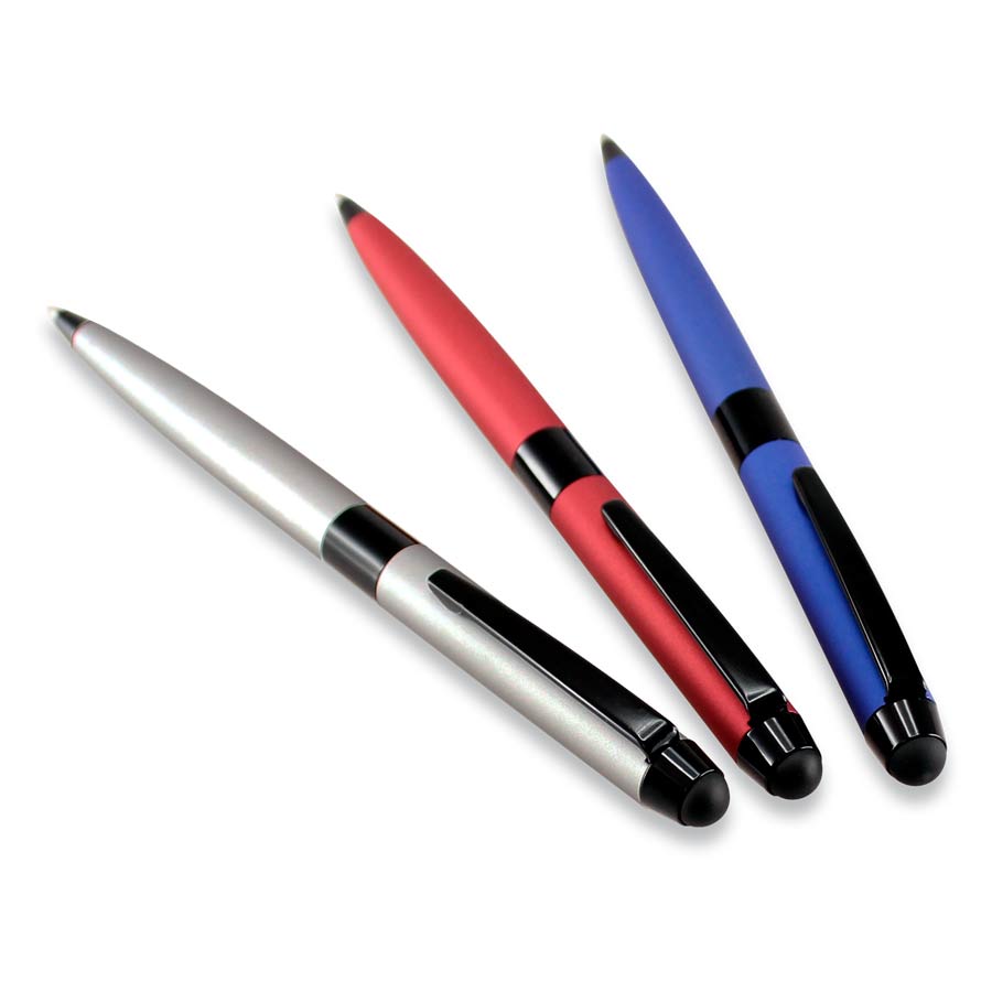 Bolígrafo metálico touch opaco Bolígrafo metálico touch opaco - vista 3