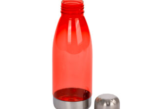 Botella Plástica Tapa Acero Inoxidable Botella Plástica Tapa Acero Inoxidable