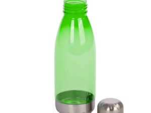 Botella Plástica Tapa Acero Inoxidable Botella Plástica Tapa Acero Inoxidable