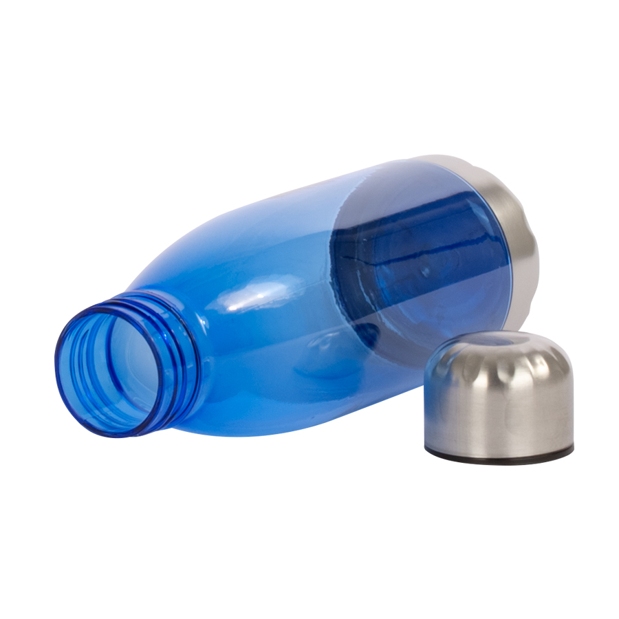 Botella Plástica Tapa Acero Inoxidable Botella Plástica Tapa Acero Inoxidable - Imagen 4