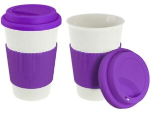 Vaso cerámico café