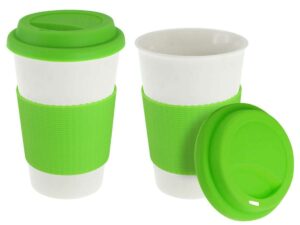 Vaso cerámico café