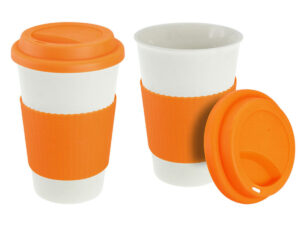 Vaso cerámico café