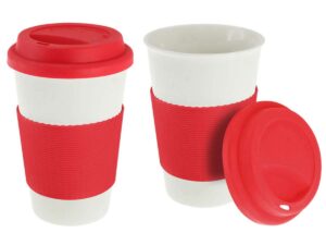 Vaso cerámico café