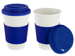 Vaso cerámico café