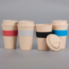 Mug Eco Wheat Straw con banda silicona Mug Eco Wheat Straw con banda silicona