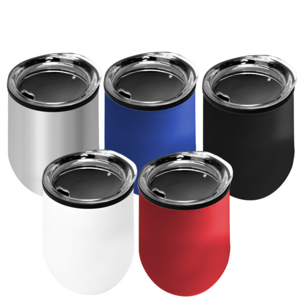 Mug metálico/plástico 350cc