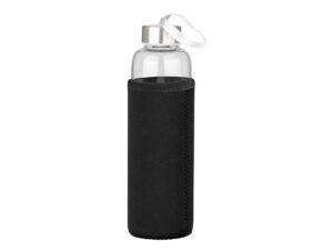 Botella De Vidrio Borosilicato Con Funda De Neopreno 580cc