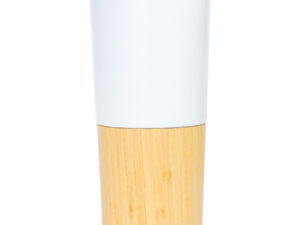 Mug metálico con bamboo Mug metálico con bamboo