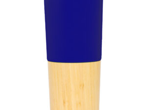 Mug metálico con bamboo Mug metálico con bamboo