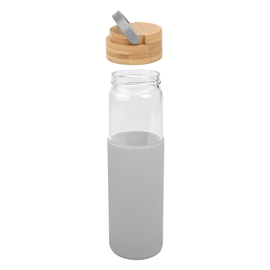 Botella de vidrio con funda de silicona Botella de vidrio con funda de silicona - Imagen 7