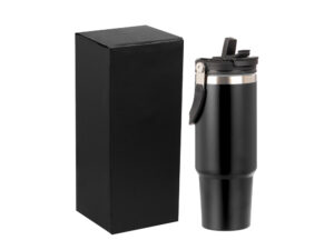 Mug Térmico Gigante Doble Pared De Acero 900cc