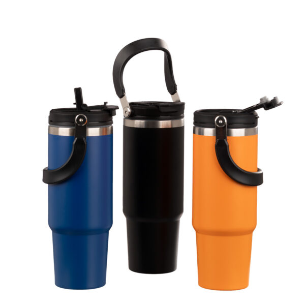 Mug térmico gigante doble pared de acero 900cc