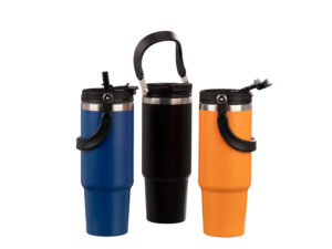 Mug Térmico Gigante Doble Pared De Acero 900cc