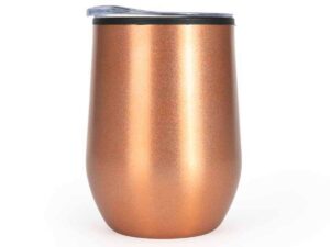 Mug metálico encobrizado 350cc