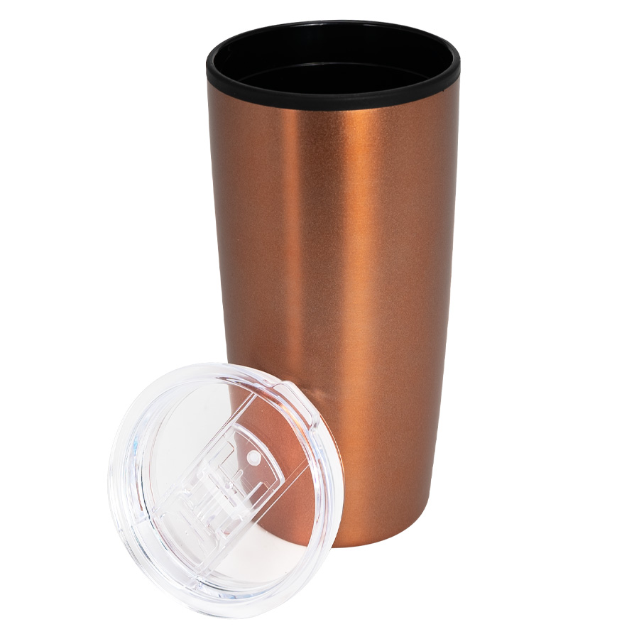 Mug metálico encobrizado 600cc Mug metálico encobrizado 600cc - vista 4