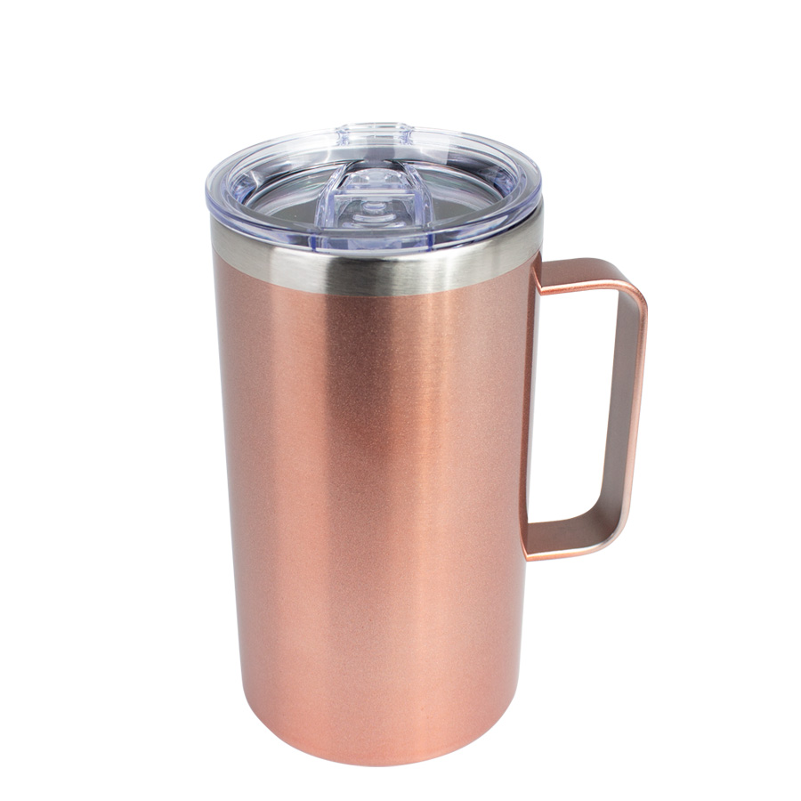 Mug metálico encobrizado 700cc Mug metálico encobrizado 700cc