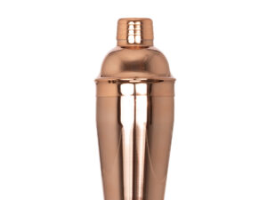 Coctelera metálica encobrizada copper 500cc