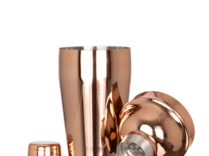 Coctelera metálica encobrizada copper 500cc