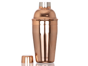 Coctelera metálica encobrizada copper 500cc