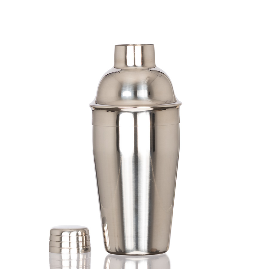Coctelera metálica plateada silver 500cc Coctelera metálica plateada silver 500cc - Imagen 2