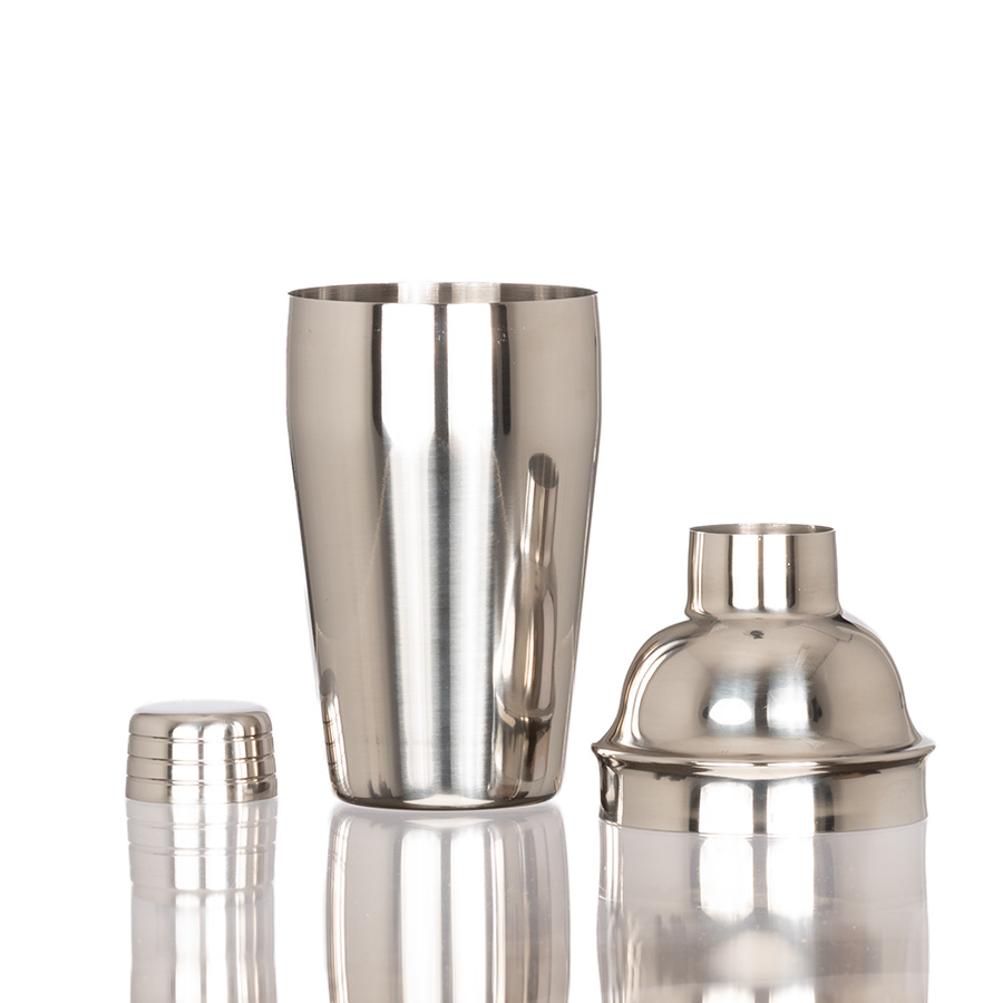 Coctelera metálica plateada silver 500cc Coctelera metálica plateada silver 500cc - Imagen 3