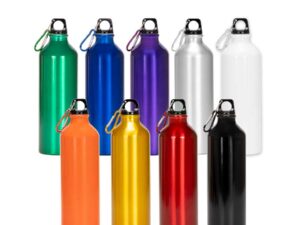 Botella para agua de aluminio