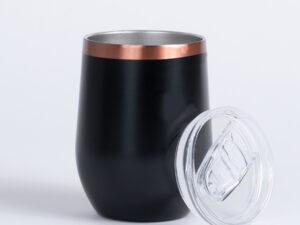 Vaso térmico negro/encobrizado LEEDS