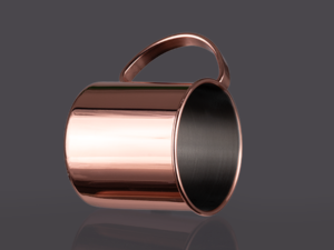 Tazón metálico Encobrizado Copper 1/2 L Tazón metálico Encobrizado Copper 1/2 L